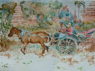 924 A ride around the temples, Bagan