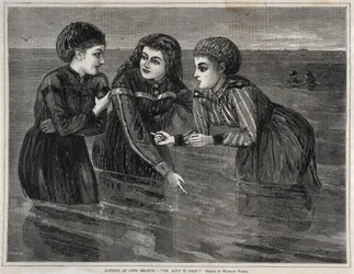 Bathing at Long Branch, - Oh, Ain