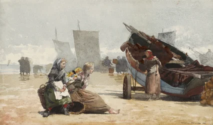 Beach Scene, Cullercoats