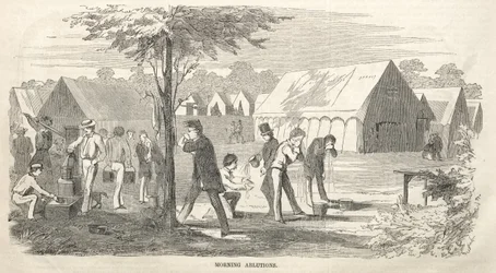 Camp Meeting Sketches: Morning Ablutions
