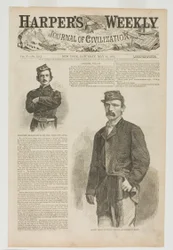 Colonel Wilson and Colonel Ellsworth of the Fire Zouaves