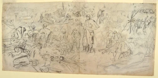 An Army Encampment, 1862
