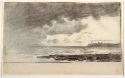 Bay at Cullercoats, England, 1881