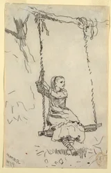 Girl on a Swing, 1879