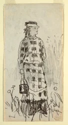 Girl with a Lunch Pail, 1879