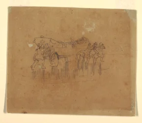 Lifeboat with Carriage (Study for "The Wreck"), 1895–96 [or possibly 1881]