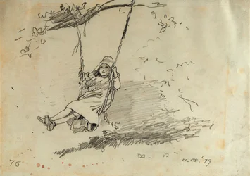 Girl on a Swing, 1879