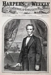 Hon. Abraham Lincoln, Born in Kentucky, February 12, 1809, from Harper