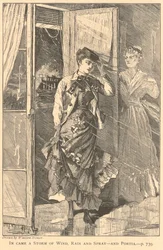 In came a Storm of Wind, Rain and Spray - and Portia, from The Galaxy, December 1869
