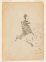 Lancer on Horseback