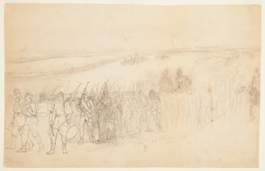 Marching Infantry Column
