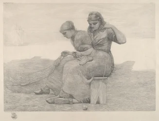 Mending Nets, 1888