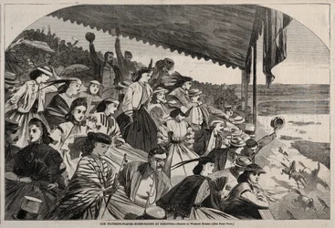 Our Watering Places - Horse Racing at Saratoga