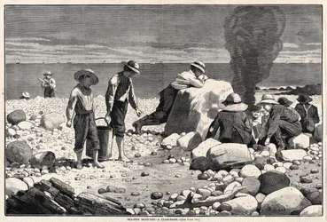 Seaside Sketches - A Clam-Bake