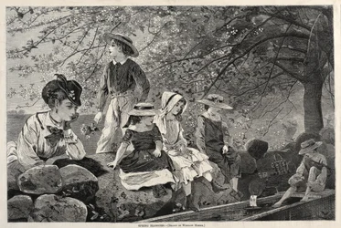 Spring Blossoms, 1870