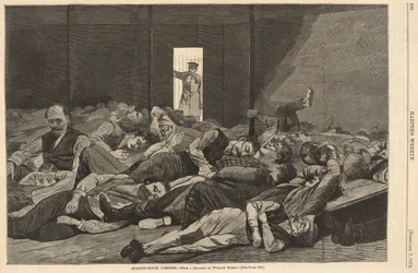Station-House Lodgers, from Harper