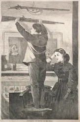 Thanksgiving Day - Hanging up the Musket