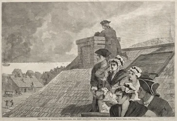 The Battle of Bunker Hill - Watching the Fight from Copp