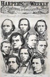 The Georgia Delegation in Congress - Photographed by Brady, from Harper