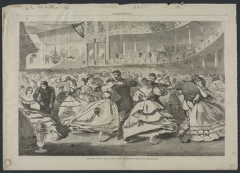 The Great Russian Ball at the Academy of Music, November 5, 1863
