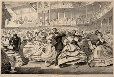 The Great Russian Ball at the Academy of Music, November 5, 1863