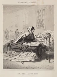 The Letter for Home Campaign Sketches