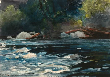 The Rapids, Hudson River, Adirondacks