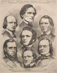 The Seceding Mississippi Delegation in Congress, 1861
