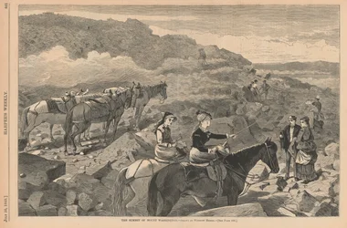 The Summit of Mount Washington, from Harper