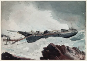 The Wrecked Schooner