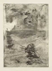 Two Heads (Study after "Undertow")