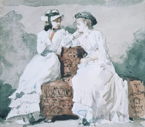 Two Ladies, 1880