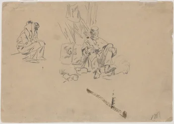 Two Soldiers Resting