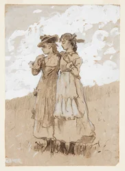 Two Young Girls
