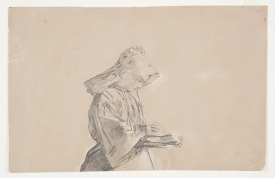 Woman in a Sunbonnet