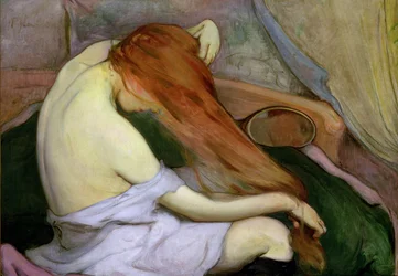 Woman Combing Her Hair, 1897