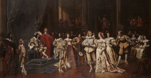 The Ball at the Court of Louis XIII of France