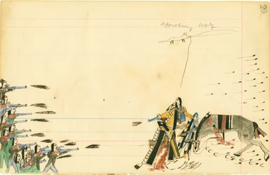 26. "Howling Wolf"; 25. [blank page]