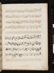 Adagio and Fugue in C minor, K. 546, Add. 28996, f.4r