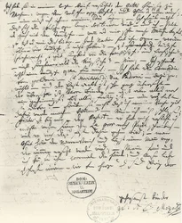 Autograph Letter by Wolfgang Amadeus Mozart