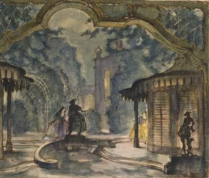 Mozart, Figaro / Stage by A. Mahnke