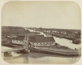 Harbor Canal and the Boom in Batavia