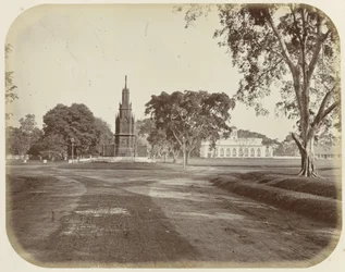 Memorial to General Andreas Victor Michiels in Waterlooplein in Batavia