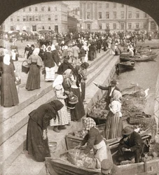 Market Boats, Helsingfors, Finland