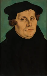 Diptych with the Portraits of Luther and His Wife