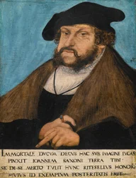 Portrait of John the Steadfast, Elector of Saxony, Prince-Elector of Saxony