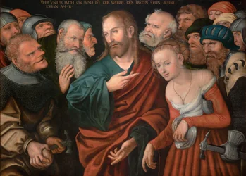 Jesus Christ and the Woman Taken in Adultery