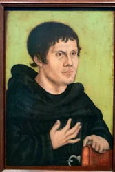 Posthumous Portrait of Martin Luther as an Augustine Monk