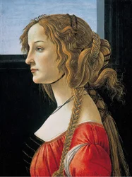 Profile Portrait of a Young Woman, Probably Simonetta