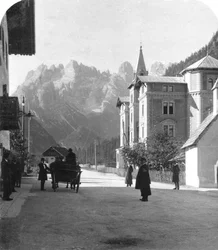 Landro and Monte Cristallo, Tyrol, Italy